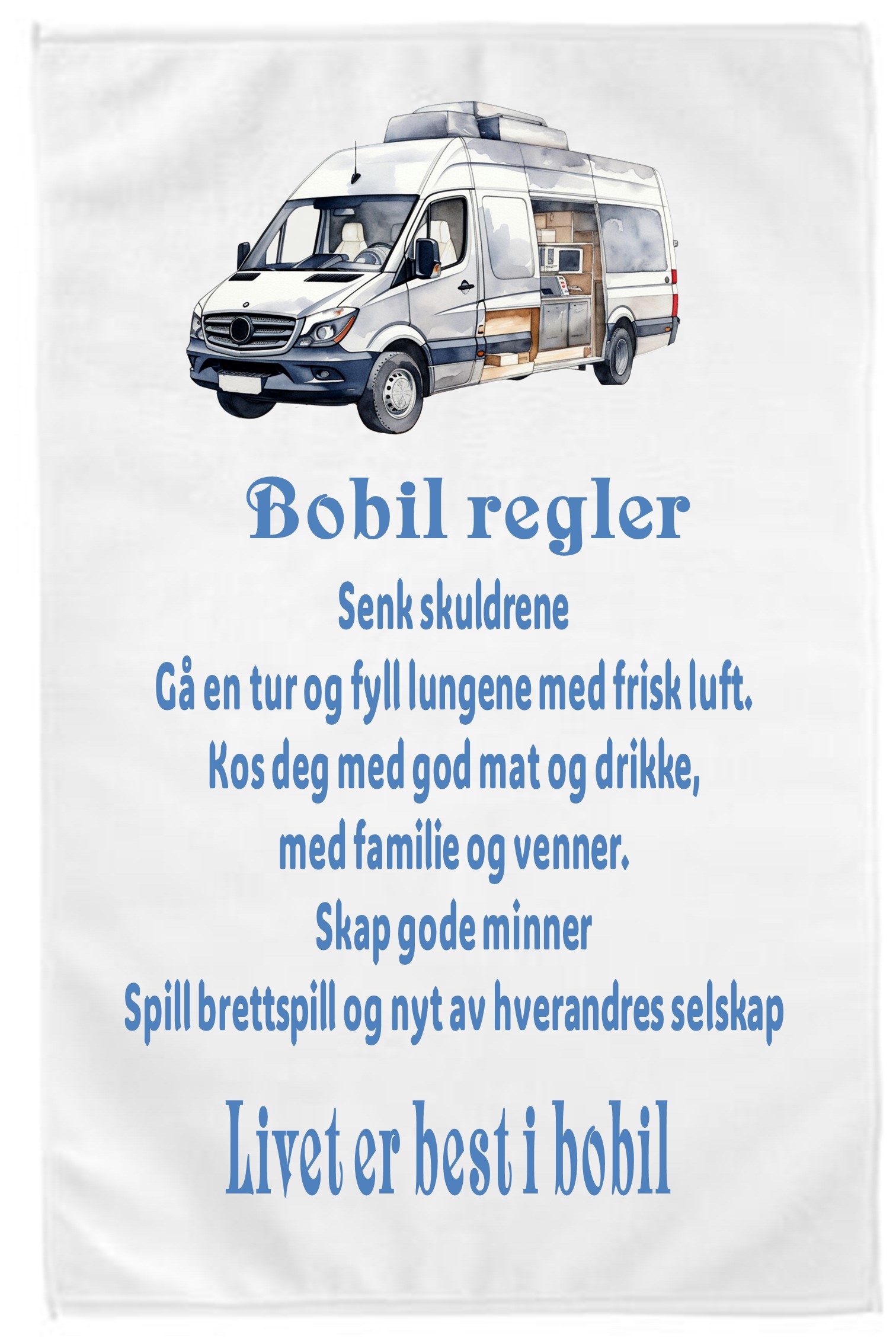 Kjøkkenhåndkle bobil 4