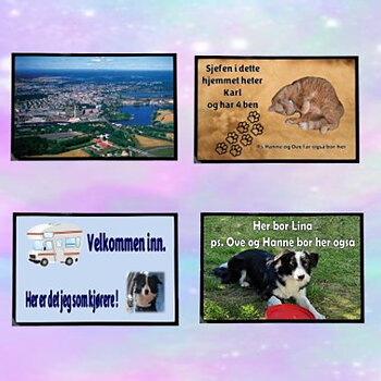DØRMATTER EGET MOTIV