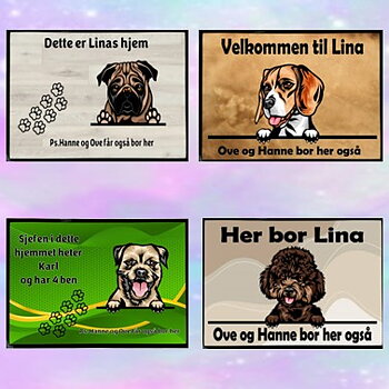 DØRMATTER HUNDER
