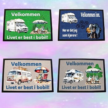 DØRMATTE  TIL BOBILEN