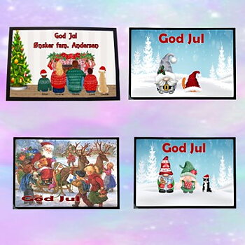 DØRMATTER JUL
