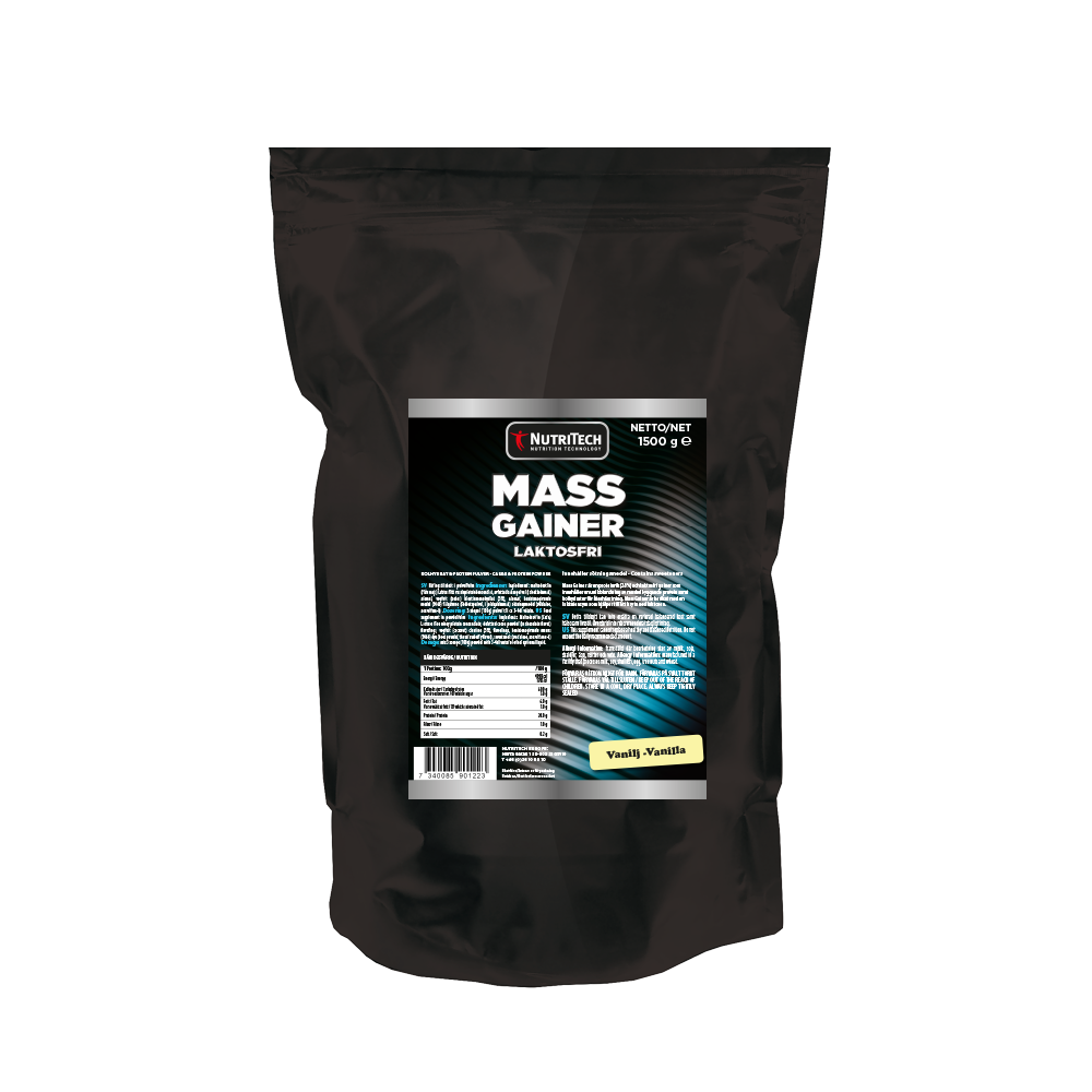 Mass Gainer 28% Laktosfri 1.5kg - 3