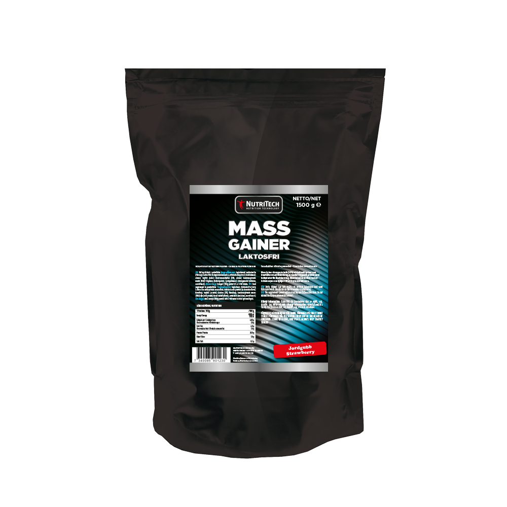 Mass Gainer 28% Laktosfri 1.5kg - 2