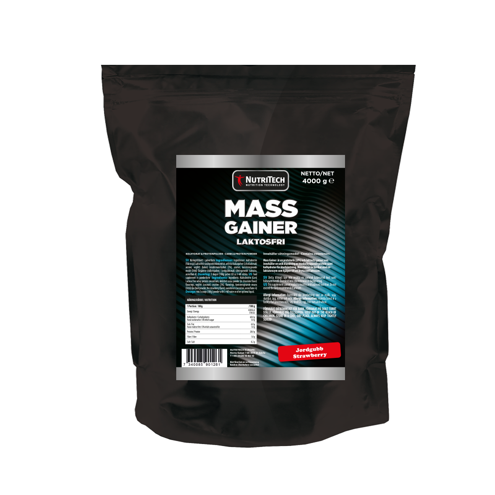 Mass Gainer 28% Laktosfri 4kg - 2