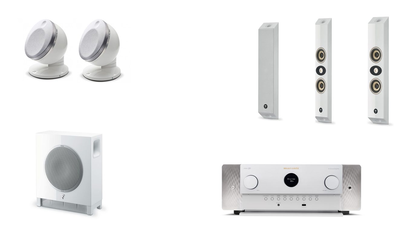 Marantz Cinema 50 + Focal On wall 301 - 3