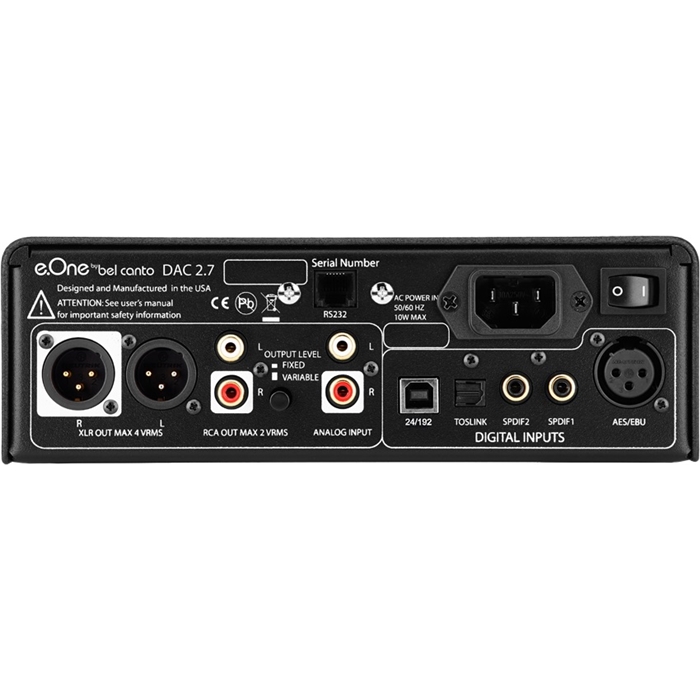 Bel Canto e.ONE DAC 2.7 - 3