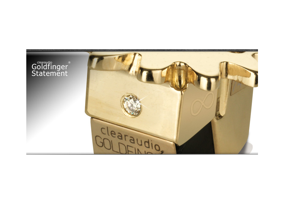 Clearaudio Goldfinger Statement MC - 3