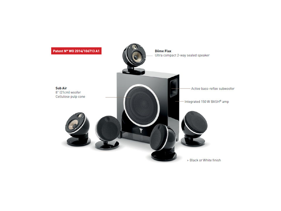 Focal Dome Flax 5.1 + SUB Air - 2