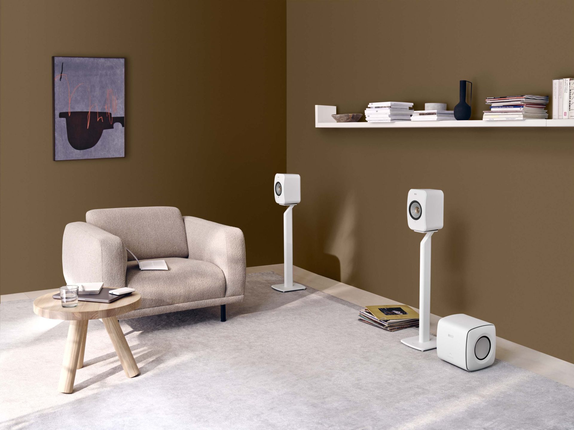 KEF LSX S1 floorstand  - 4