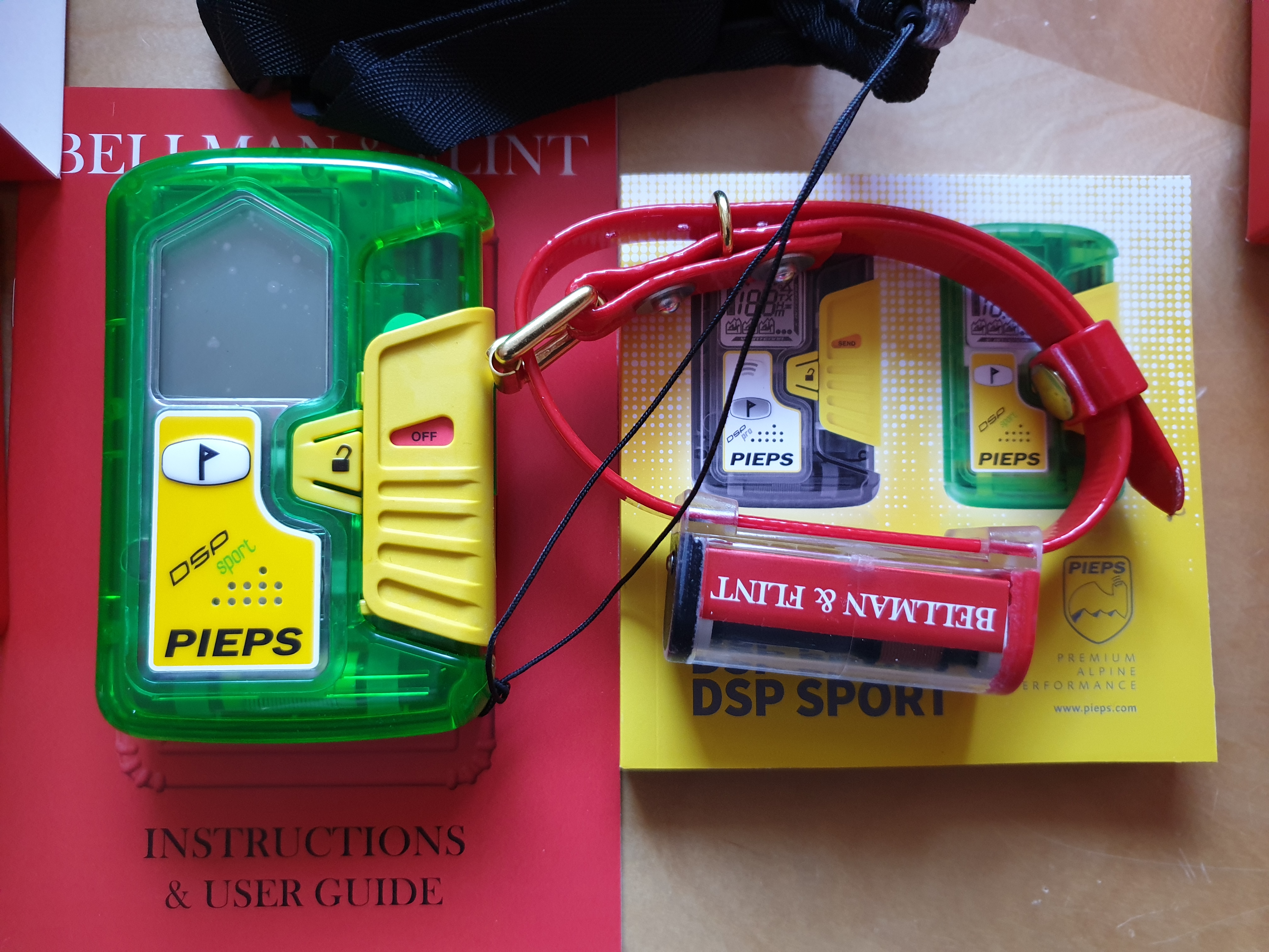 SLUT ! dom kan ej leverera Bellman flint halsband med Pieps Sport handenhet