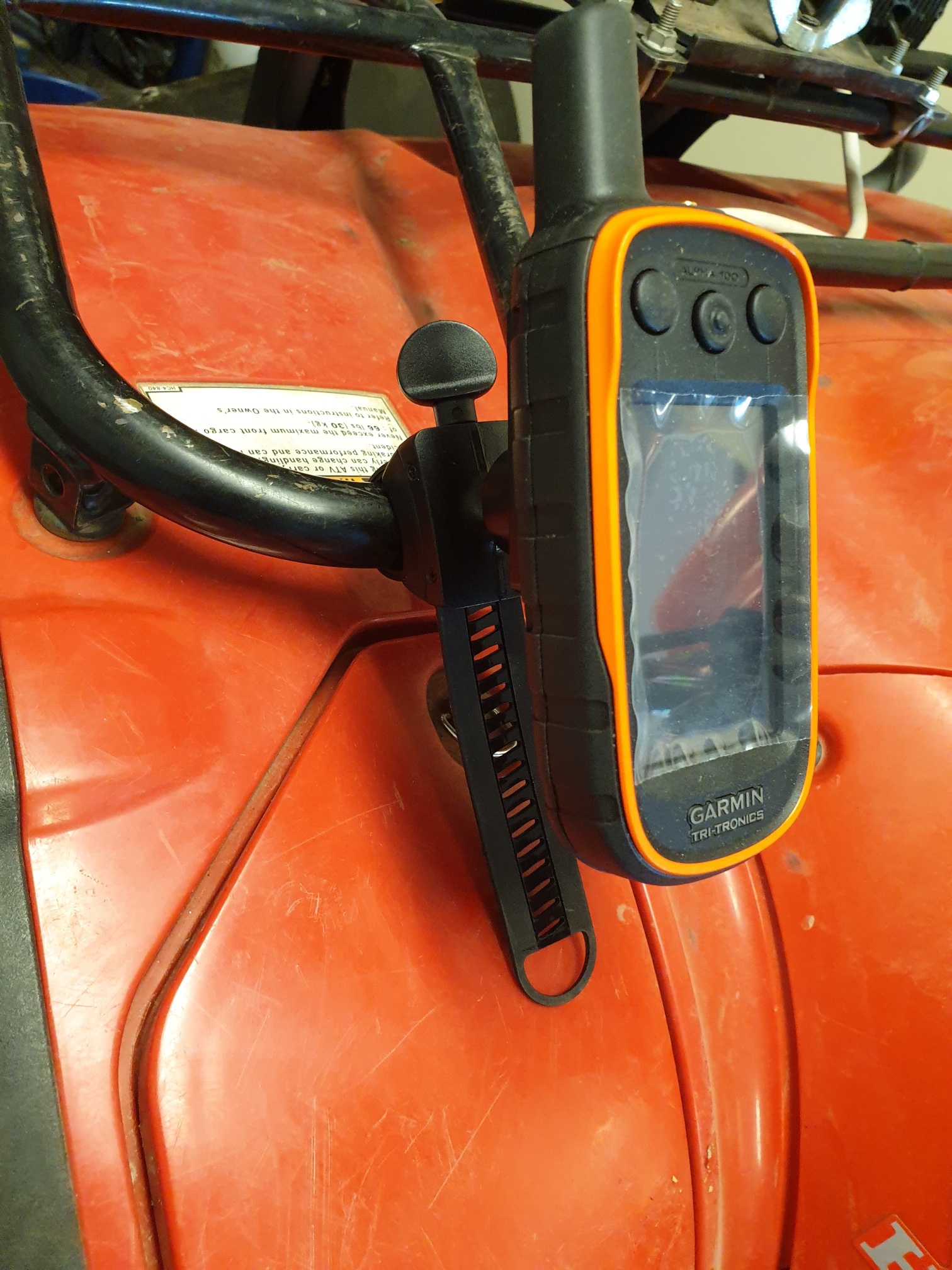 Atv / Snöskoter/ Cykel hållare för Garmin - 2