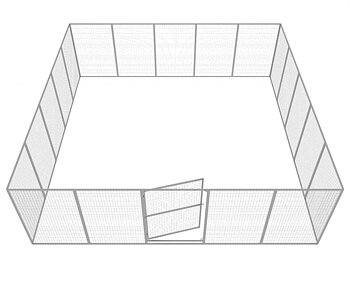 Hundgård Robust 19+1st 36m2 