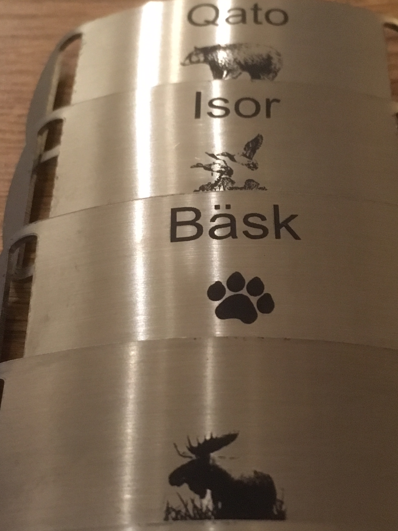 Hundemarke aus schwedischem Edelstahl. Versand inklusive. - 10