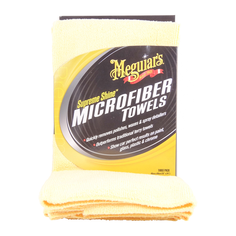 Meguiars X2020 Supreme Shine Microfiber 3-pack