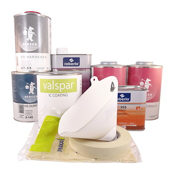 DeBeer Lackpaket Metallic / Pearl Mellan