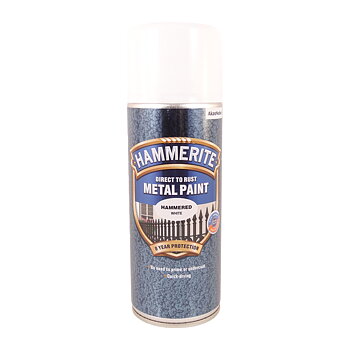 Hammerite Hammarlack  Vit Spray 400ml
