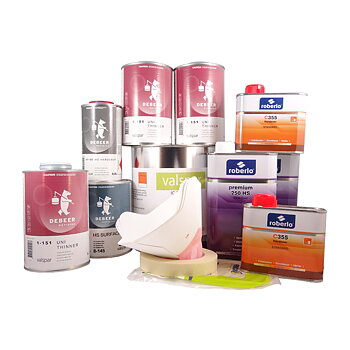 DeBeer Valspar Lackpaket Metallic / Pearl Stor