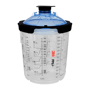 3M PPS 2.0 Innerbehållare 650ml 125 Micron 50-Pack