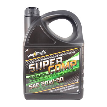Payback 377B Super Comp 20W-50 Racing 4L