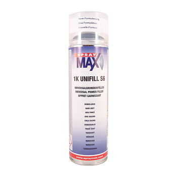 SprayMax 1K Unifill S6 Mörkgrå 500 ml