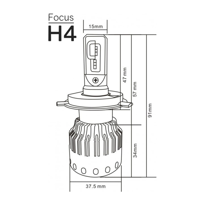 Bilhuset Lack & Reservdelar Ledson LED strålkastarlampor 11G Xtreme