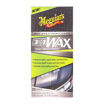 Meguiars G191016 3-in-1 Wax 473 ML