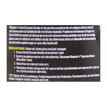 Meguiars G200526 Hybrid Ceramic Detailer 710ml