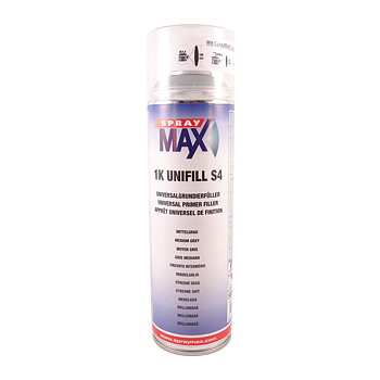 SprayMax 1K Unifill S4 Mellangrå 500 ml
