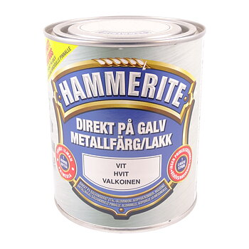 Hammerite Hammarlack, vit 750ml
