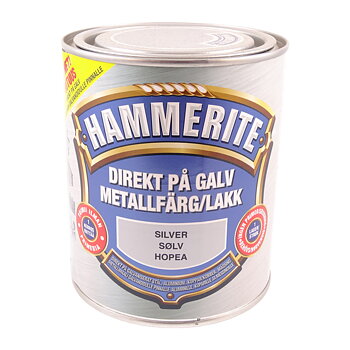 Hammerite Hammarlack, Silver 750ml