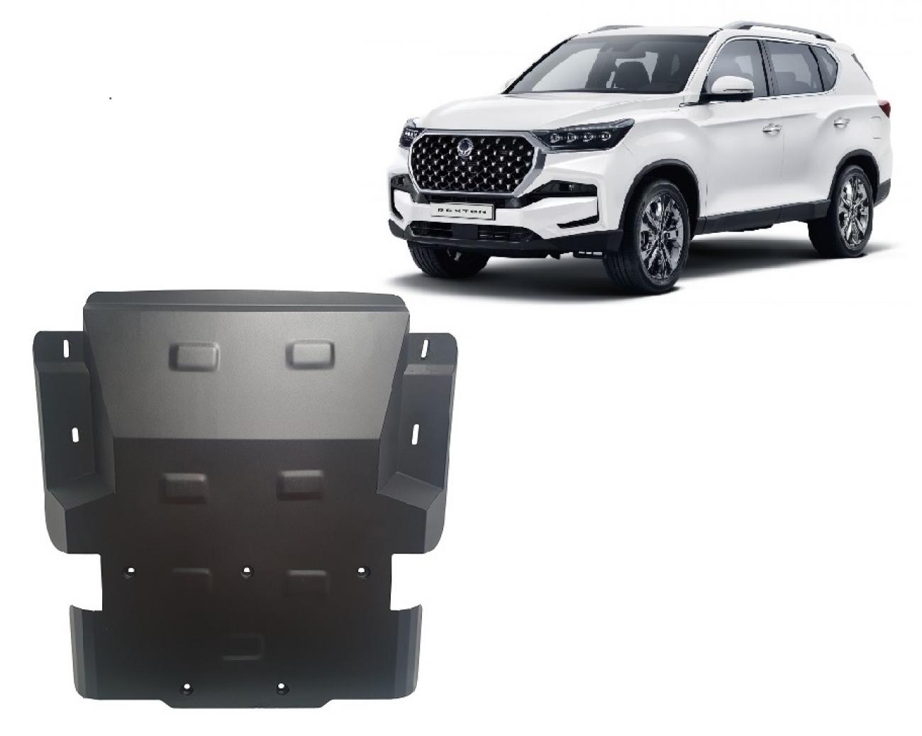 Skid plate Steel Engine+ | SsangYong Rexton (2017-2026) - 2