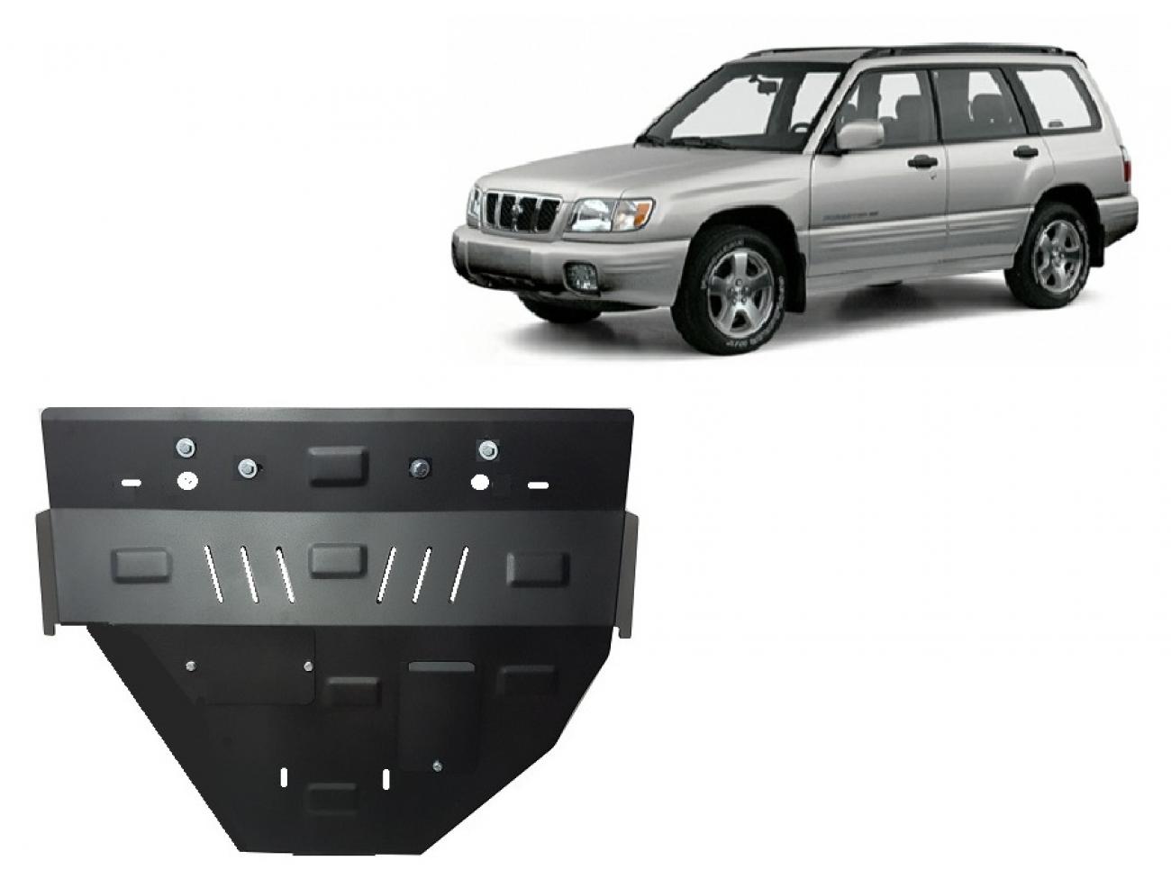 Skid plate Steel Engine+ | Subaru Forester 1 (1997-2002) - 2
