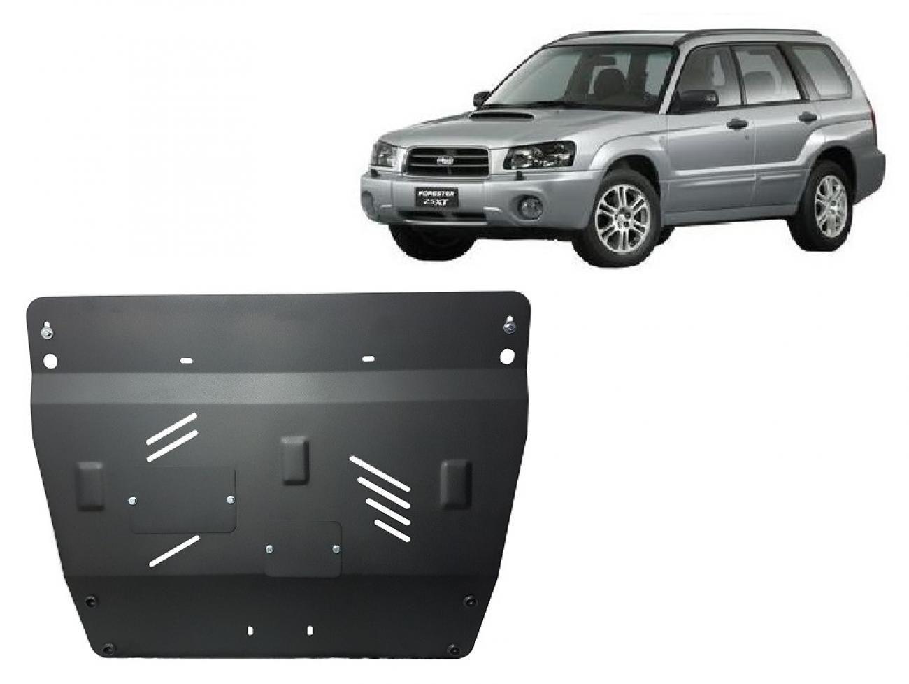 Skid plate Steel Engine | Subaru Forester 2 (2002-2008) - 2