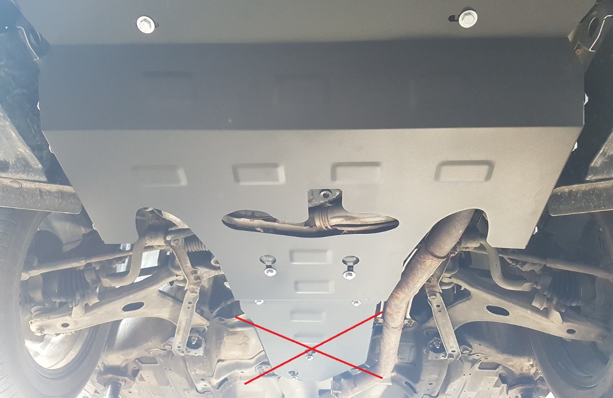 Stalen beschermplaat Motor+ | Subaru Forester 4 (2014-2018) - 6