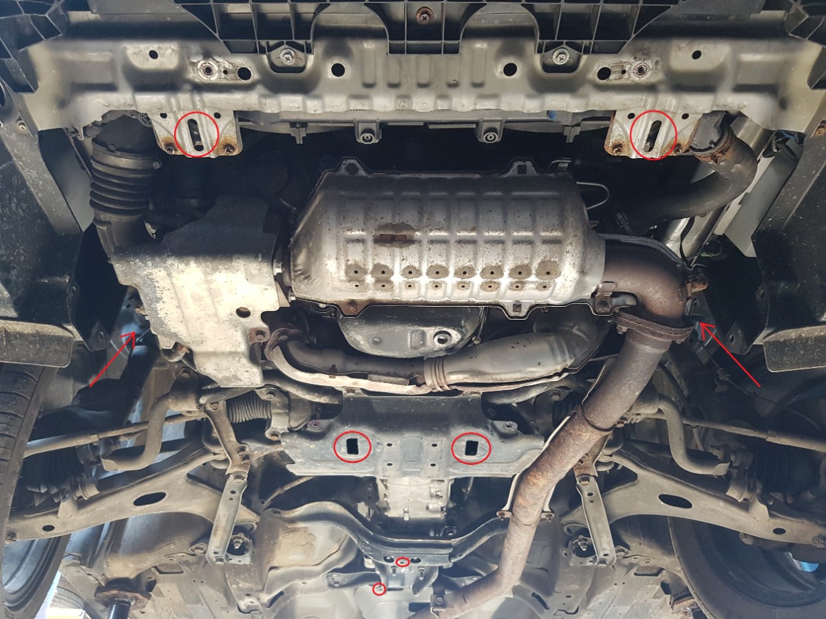 Stalen beschermplaat Motor+ | Subaru Forester 4 (2014-2018) - 4