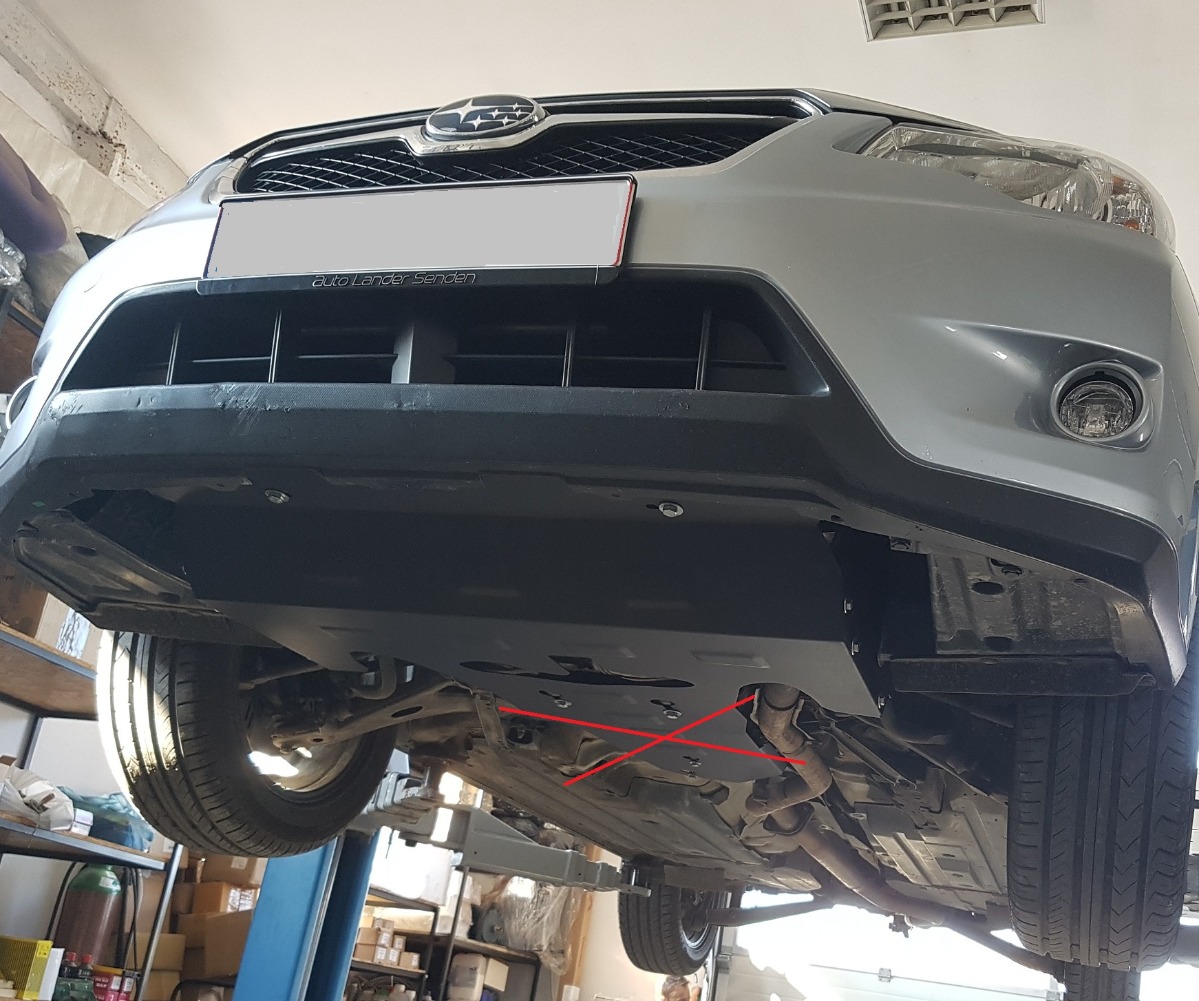 Stalen beschermplaat Motor+ | Subaru Forester 4 (2014-2018) - 8