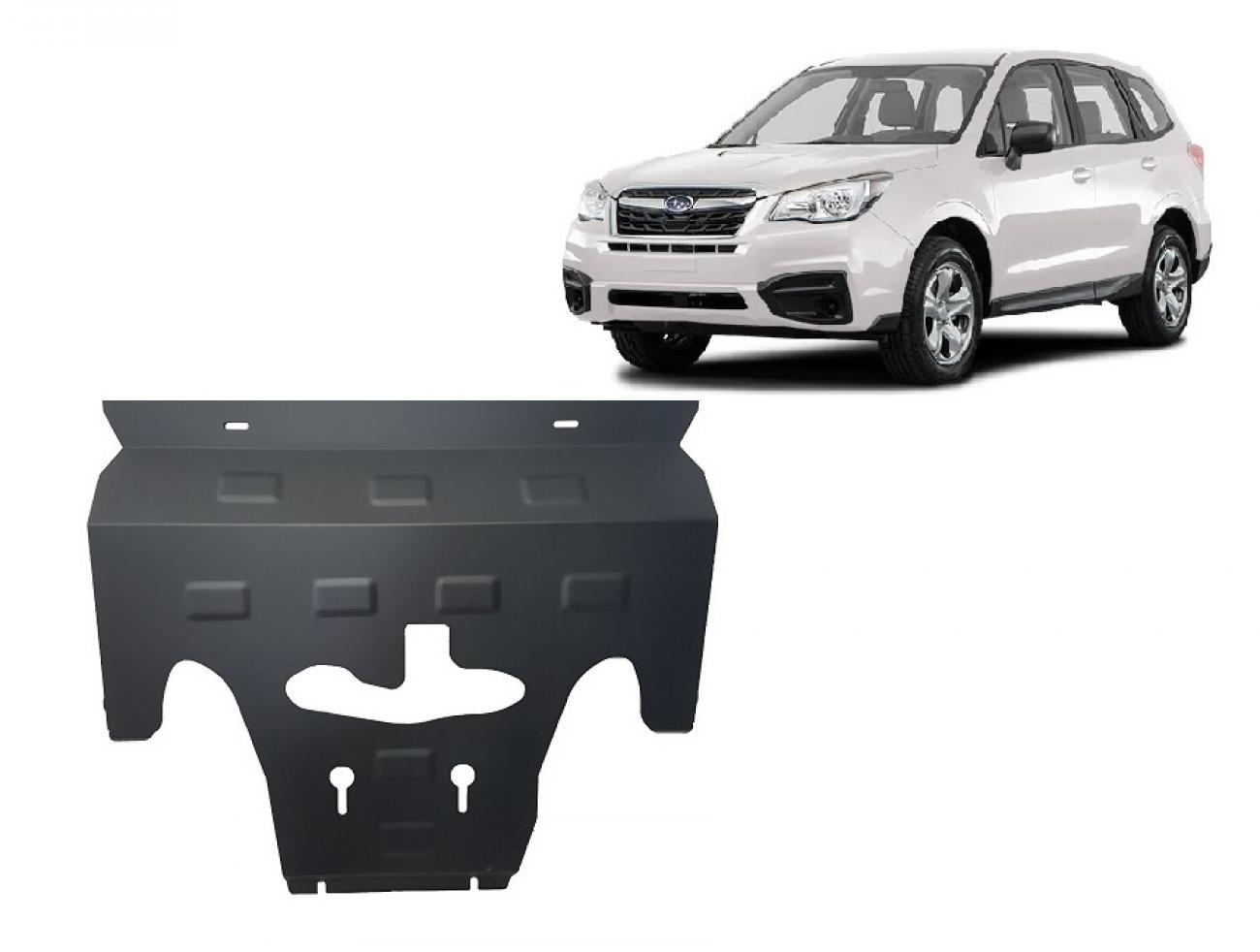 Skid plate Steel Engine+ | Subaru Forester 4 (2014-2018) - 2