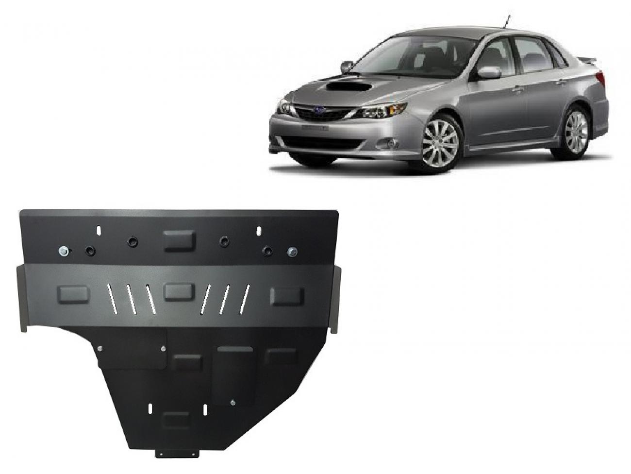 Skid plate Steel Engine+ | Subaru Impreza Petrol (2007-2016) - 2