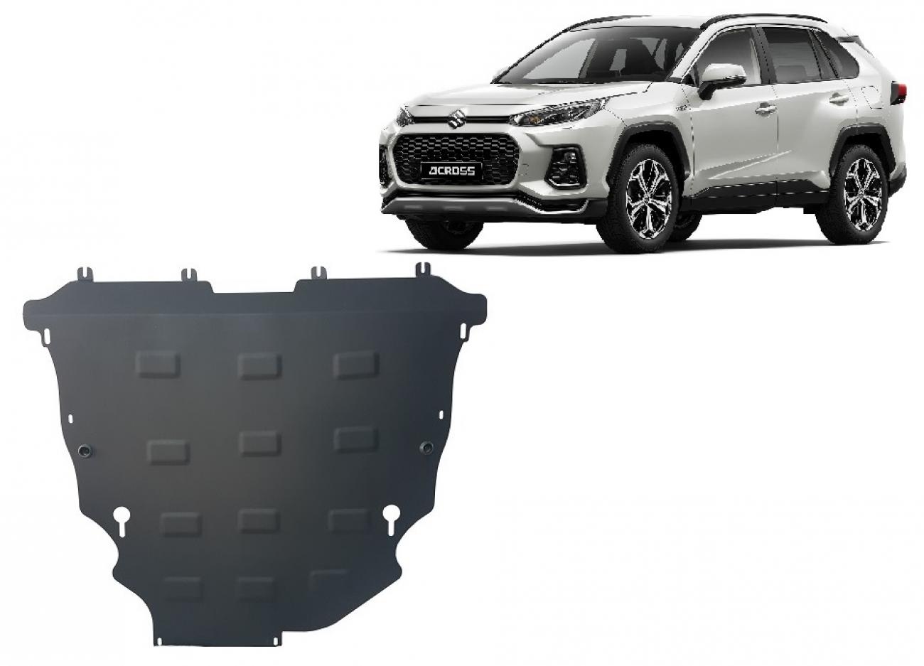 Pohjapanssari Teräs Moottori+ | Suzuki Across (2020-2026) - 2