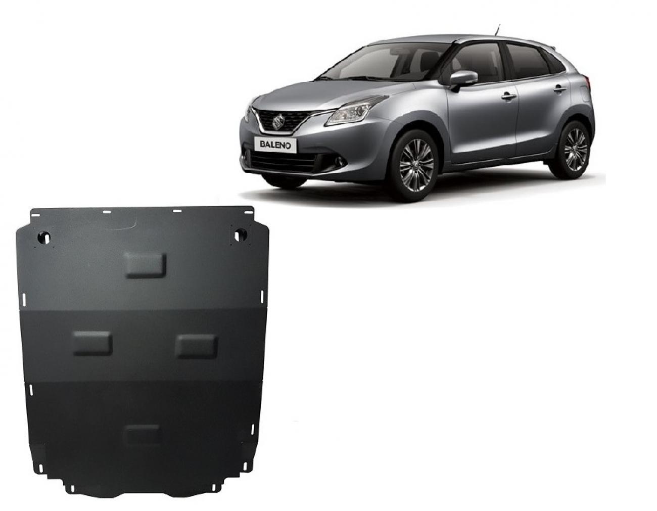 Skid plate Steel Engine+ | Suzuki Baleno (2016-2026) - 2