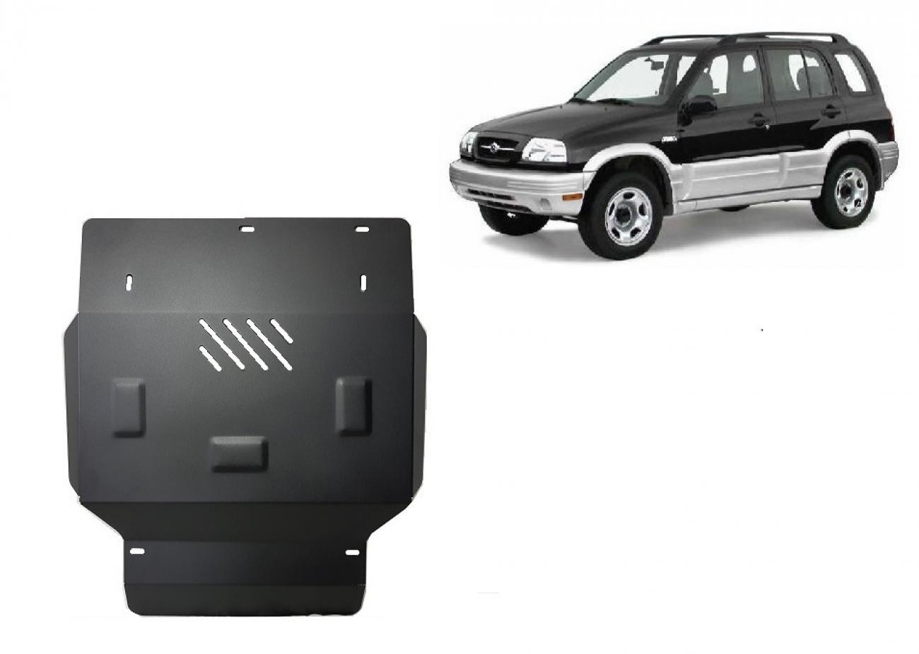 Skid plate Steel Engine+ | Suzuki Grand Vitara (1999-2005) - 2