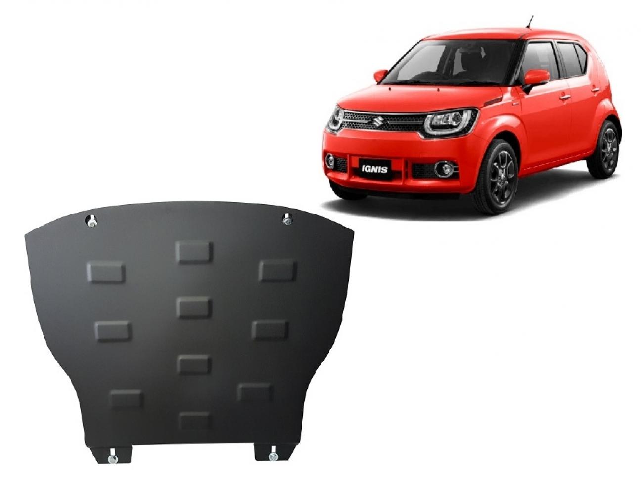 Bundplade Stål Motor+ | Suzuki Ignis (2016-2026) - 2