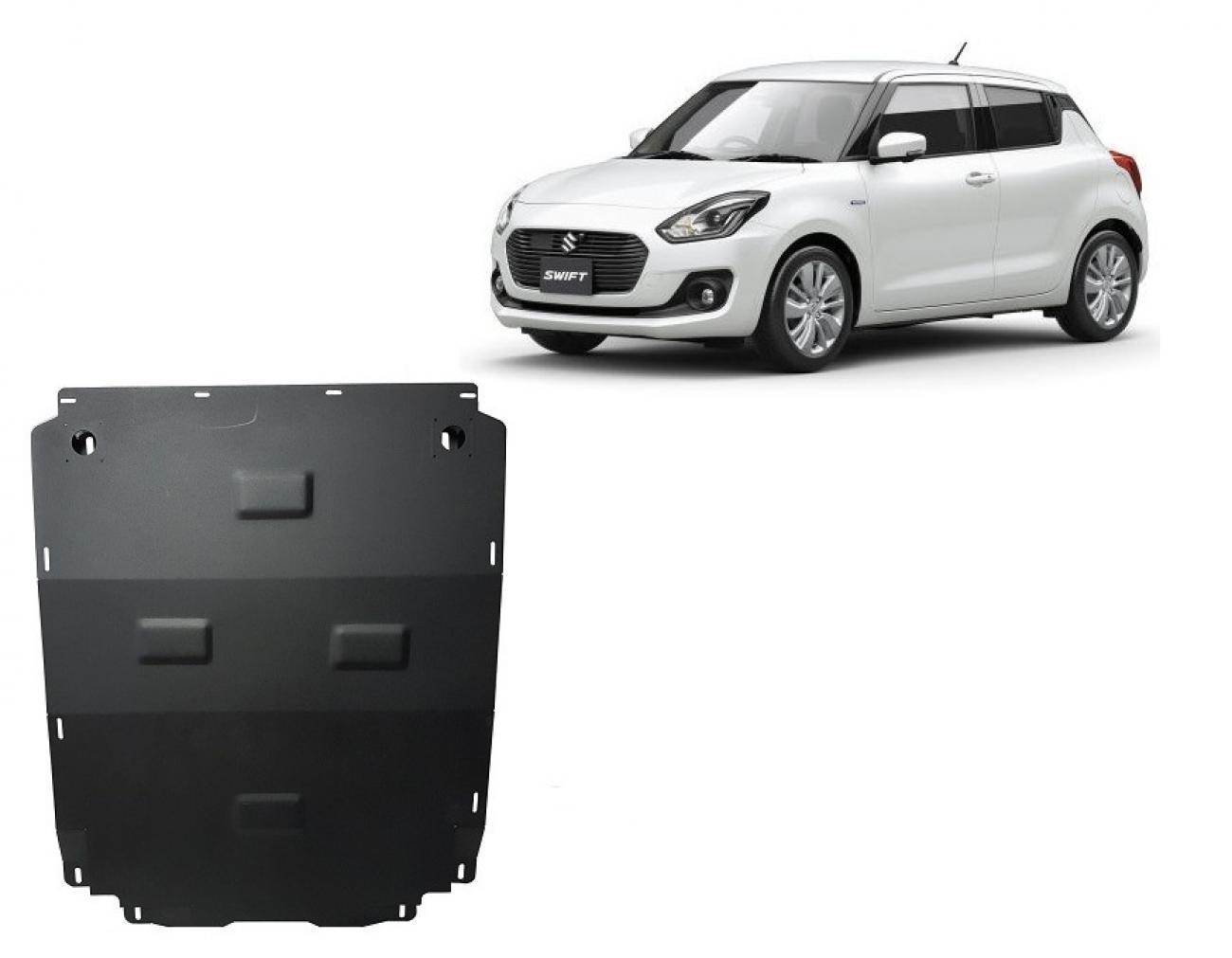 Skid plate Steel Engine+ | Suzuki Swift (2017-2026) - 2