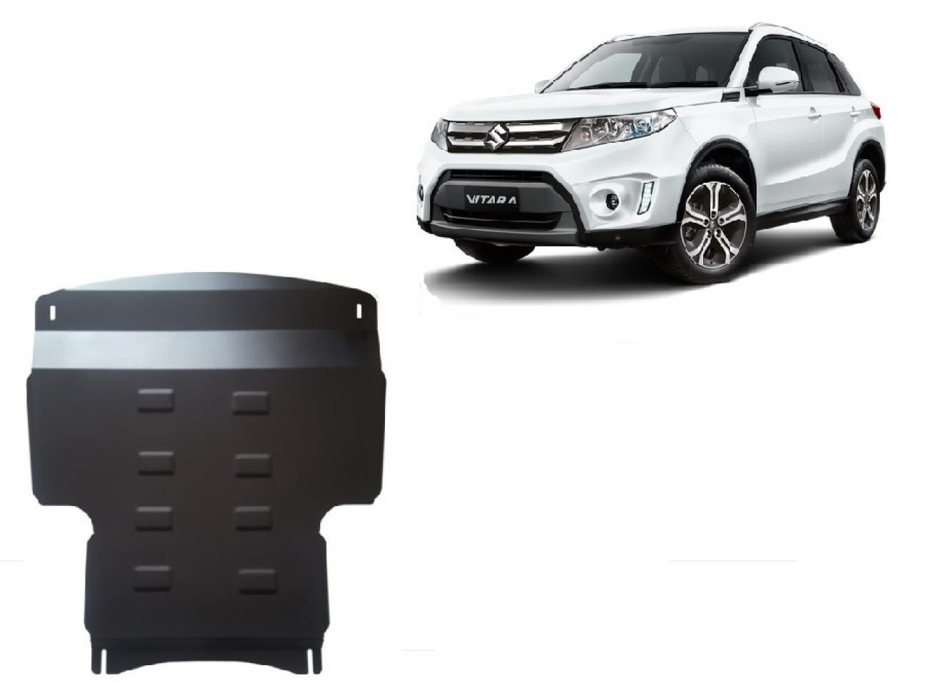 Hasplåt Stål Motor+ | Suzuki Vitara (2015-2023) - 2