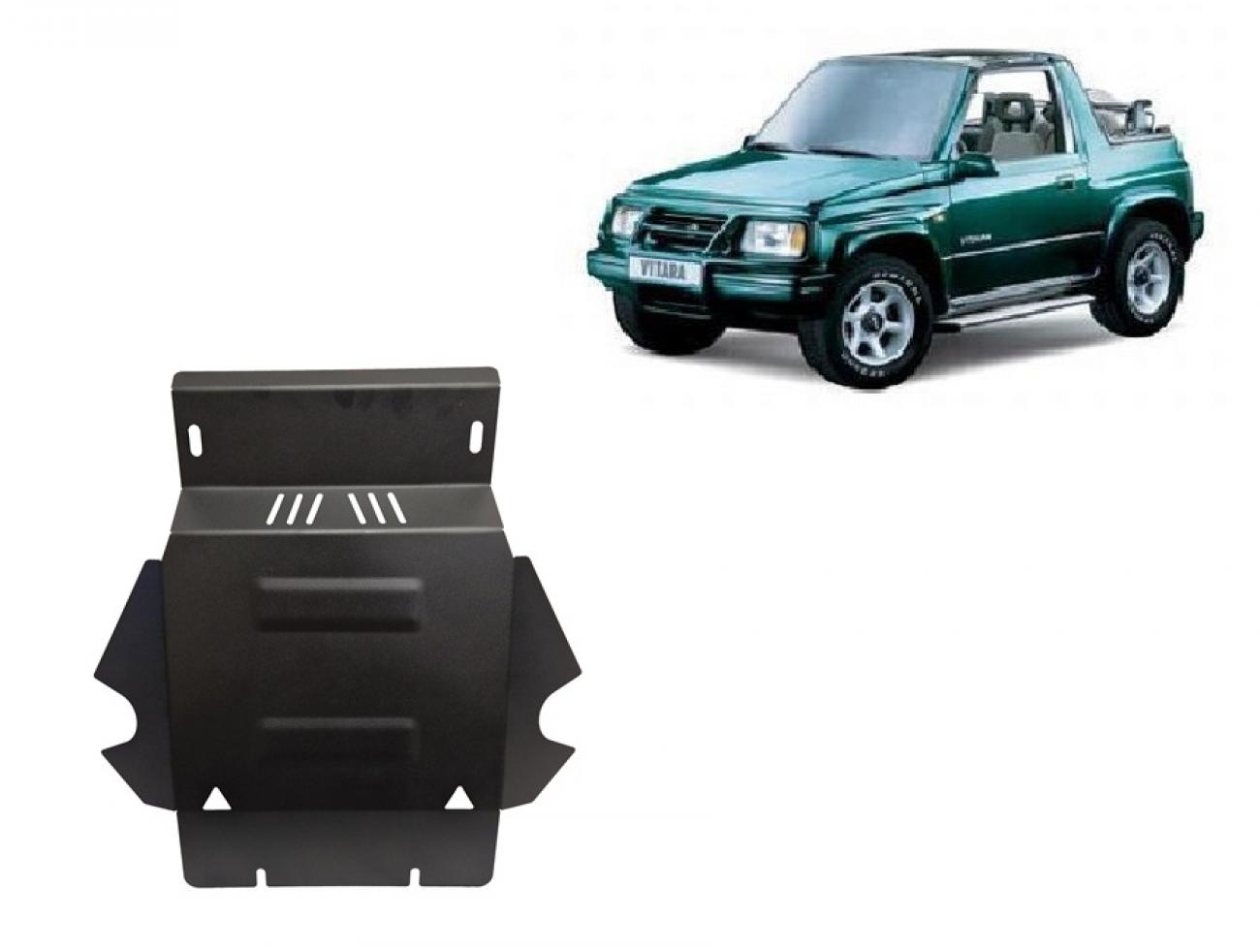 Hasplåt Stål Motor+ | Suzuki Vitara 2.0 (1988-1999) - 2