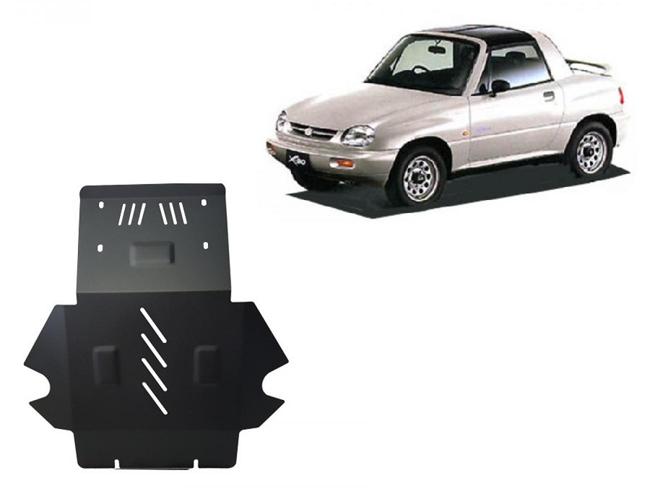 Pohjapanssari Teräs Moottori+ | Suzuki X90 (1988-1999) - 2