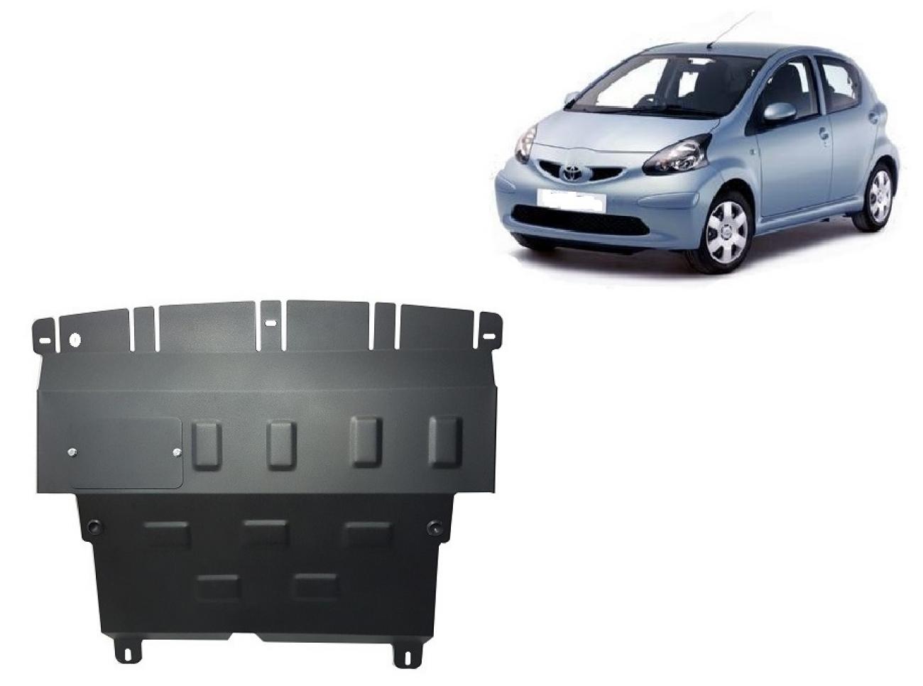 Skid plate Steel Engine+ | Toyota Aygo AB10 (2005-2014) - 2