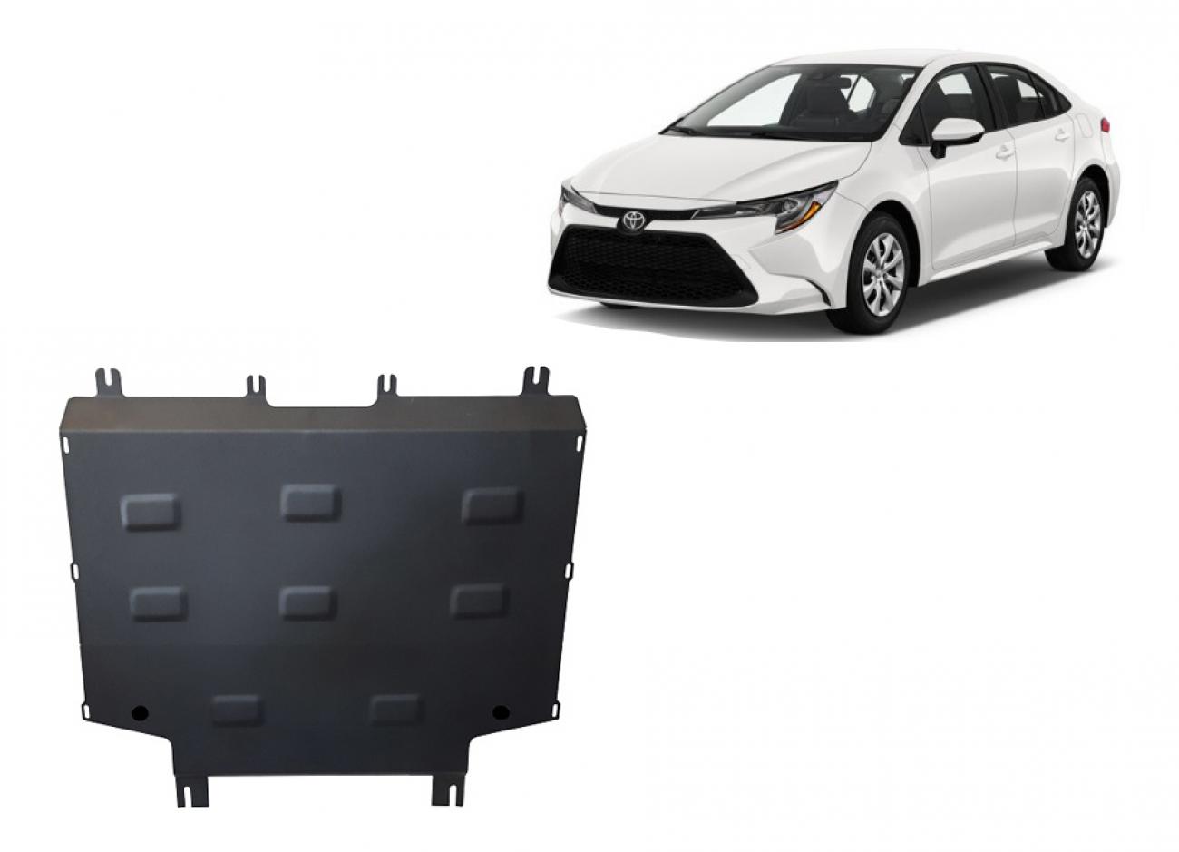 Pohjapanssari Teräs Moottori+ | Toyota Corolla (2019-2026) - 2