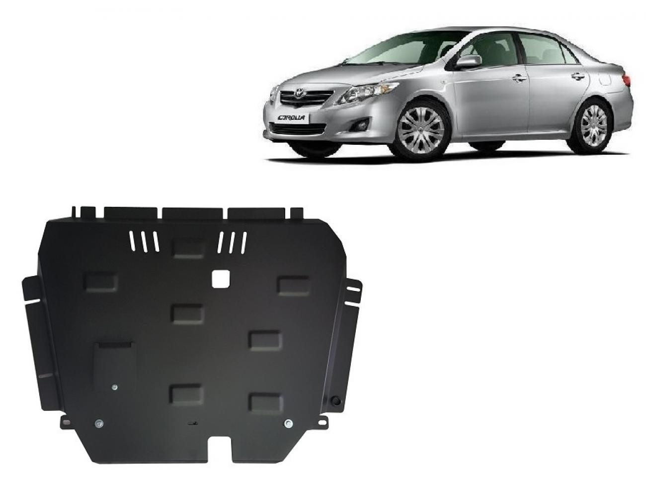 Hasplåt Stål Motor | Toyota Corolla (2007-2012) - 2