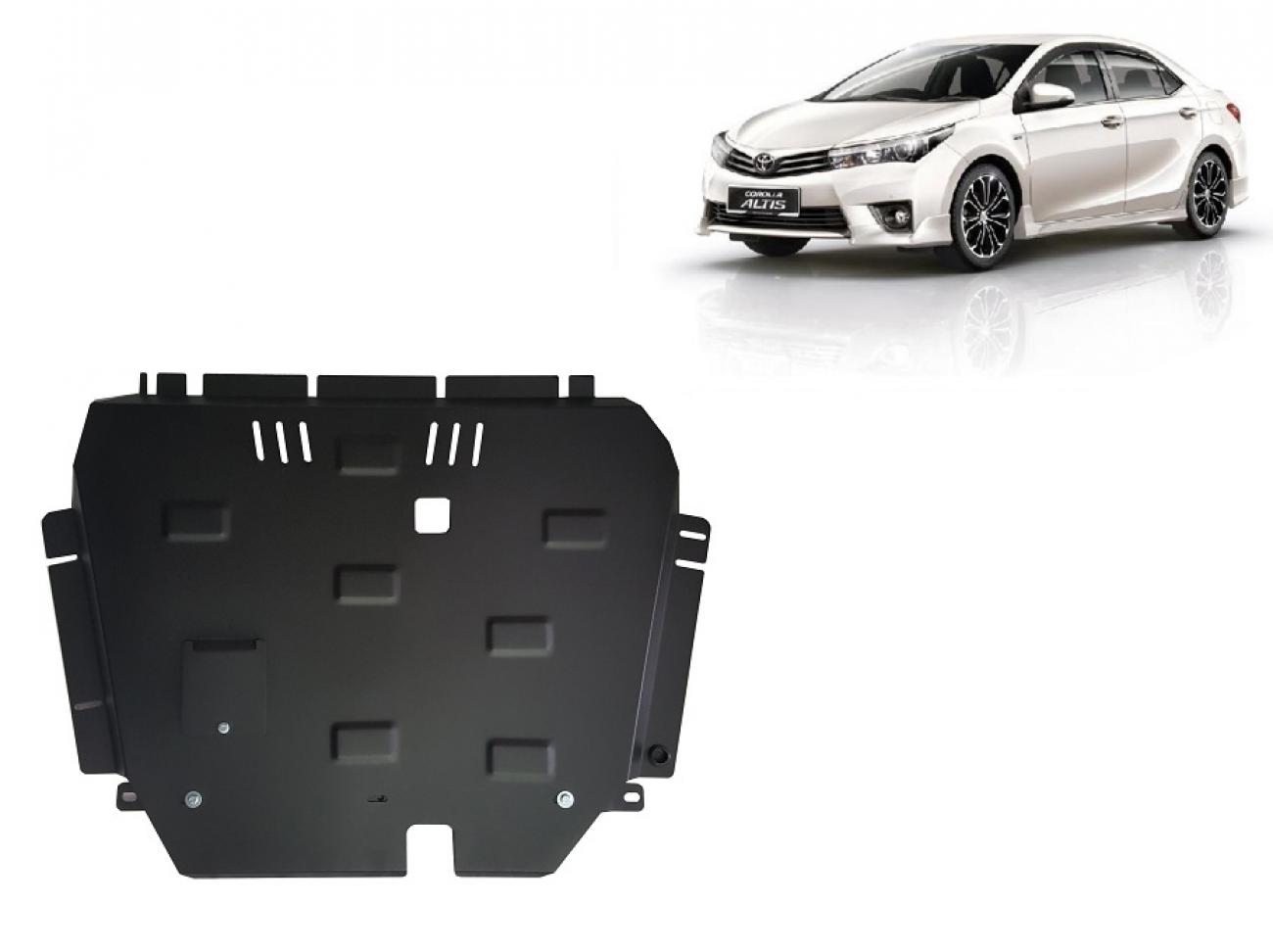 Hasplåt Stål Motor | Toyota Corolla (2013-2018) - 2
